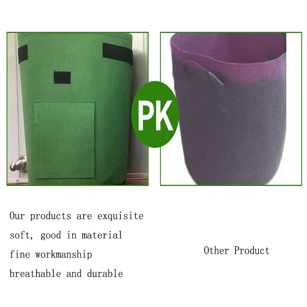Plant Growth Bag home garden Potato greenhouse Vegetable Planting Bag Moisturizing jardin Vertical Garden Grow Bag seedling pot