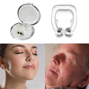 Silicone Magnetic Anti Snore Device Nose Clip Sleep Noise Guard Snore Stoper Nose Breathing Antisnoring For Sleeping All Night