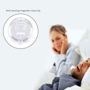 Silicone Magnetic Anti Snore Device Nose Clip Sleep Noise Guard Snore Stoper Nose Breathing Antisnoring For Sleeping All Night
