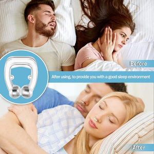 Silicone Magnetic Anti Snore Device Nose Clip Sleep Noise Guard Snore Stoper Nose Breathing Antisnoring For Sleeping All Night