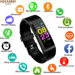 2019 New Smart Watch Men Women Heart Rate Monitor Blood Pressure Fitness Tracker Smartwatch Sport Watch for ios android +BOX
