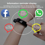 2019 New Smart Watch Men Women Heart Rate Monitor Blood Pressure Fitness Tracker Smartwatch Sport Watch for ios android +BOX
