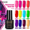 ROSALIND Neon Gel Polish varnishes Hybrid Nails For Manicure 7ML Semi Permanent Soak off Primer Base Top Coat Gel Nail Polish