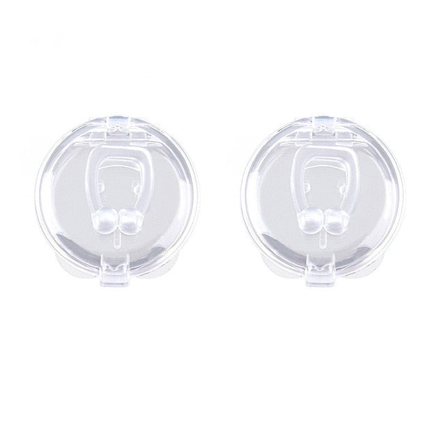 Silicone Magnetic Anti Snore Device Nose Clip Sleep Noise Guard Snore Stoper Nose Breathing Antisnoring For Sleeping All Night