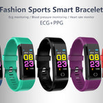 2019 New Smart Watch Men Women Heart Rate Monitor Blood Pressure Fitness Tracker Smartwatch Sport Watch for ios android +BOX